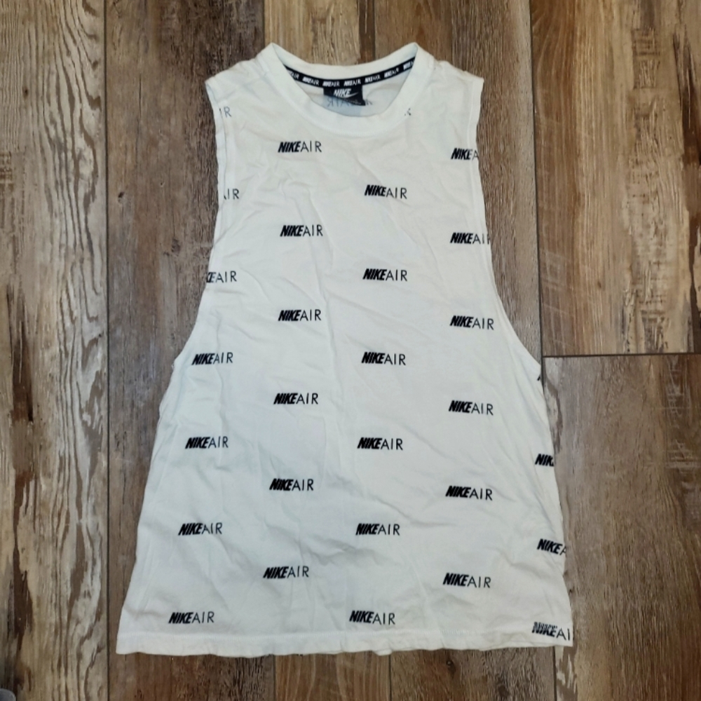 Nike Air logo muscle tank
